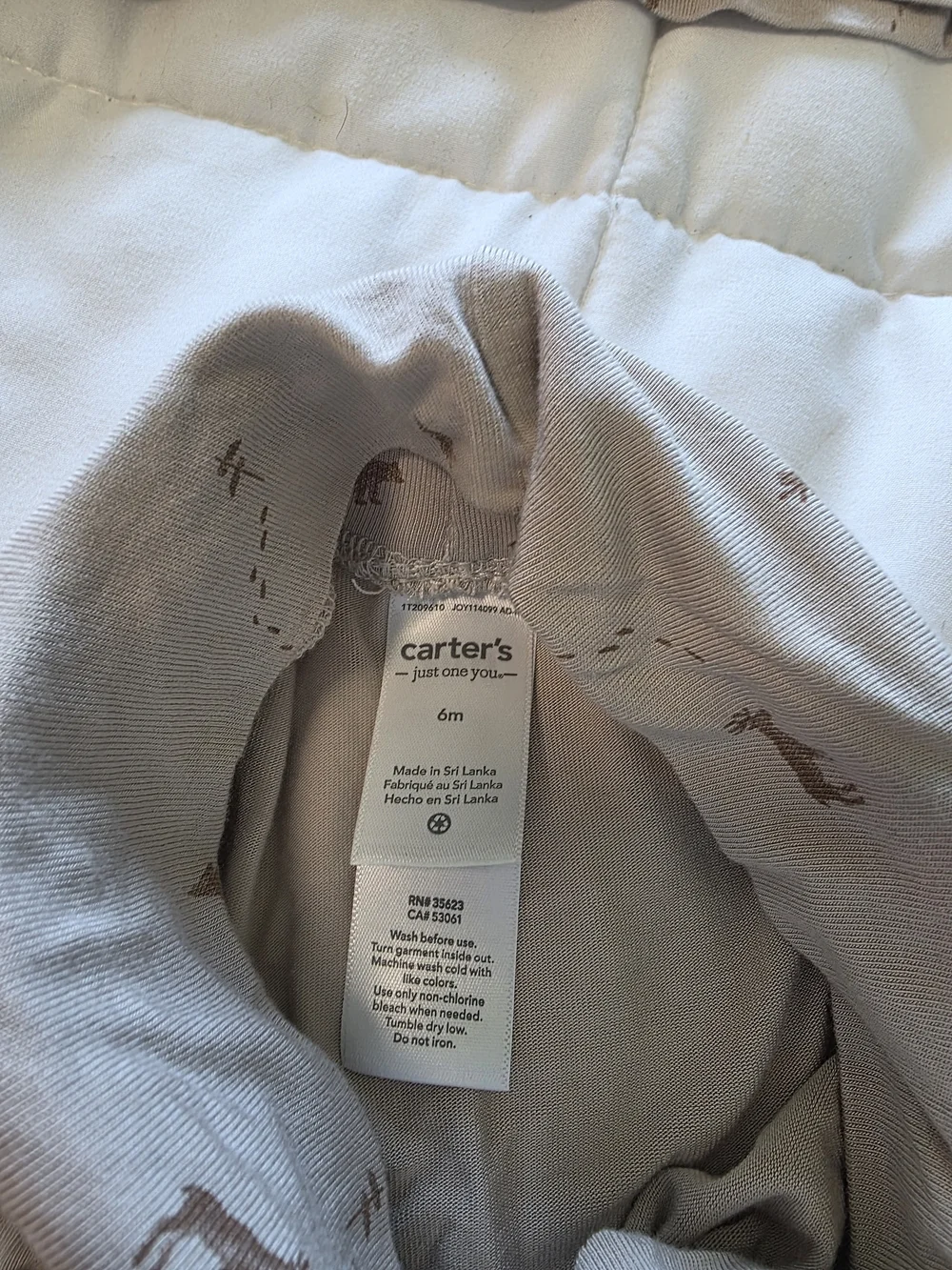Carters soft lightweight